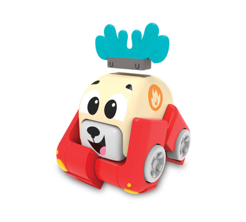 kids hits kh39/003 mașină de pompieri 2 în 1 "bravy fawn"