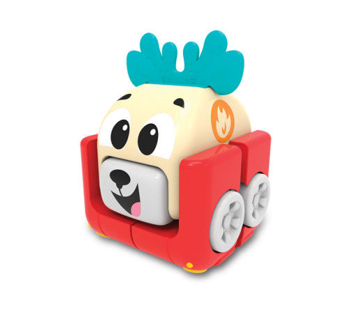 kids hits kh39/003 mașină de pompieri 2 în 1 "bravy fawn"