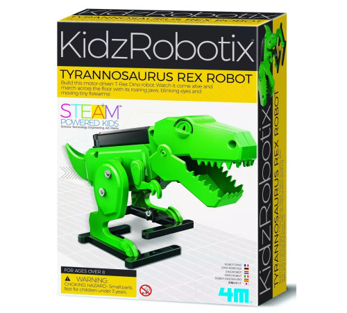 Детский магазин в Кишиневе в Молдове 4M 00-03460 Набор Kidzrobotix "Робот Ти-Рекс своими руками"  4m 00-03460 Набор kidzrobotix "Робот Ти-Рекс своими руками"
