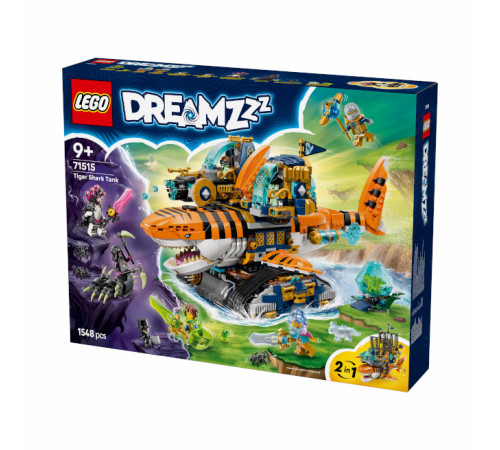 Jucării pentru Copii - Magazin Online de Jucării ieftine in Chisinau Baby-Boom in Moldova lego dreamzzz 71515 constructor "tanc cu rechin tigru" ( 1548 el.)