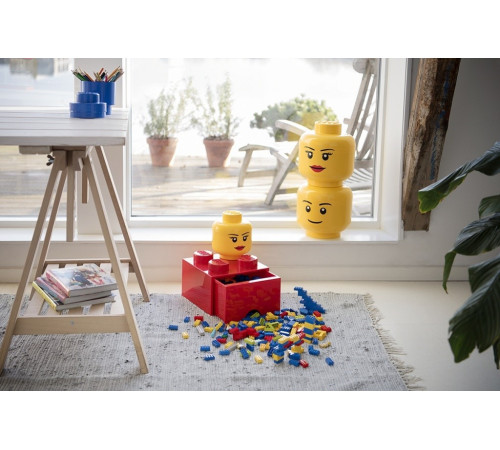 lego Контейнер для хранения small head - silly (16х19,3 см)