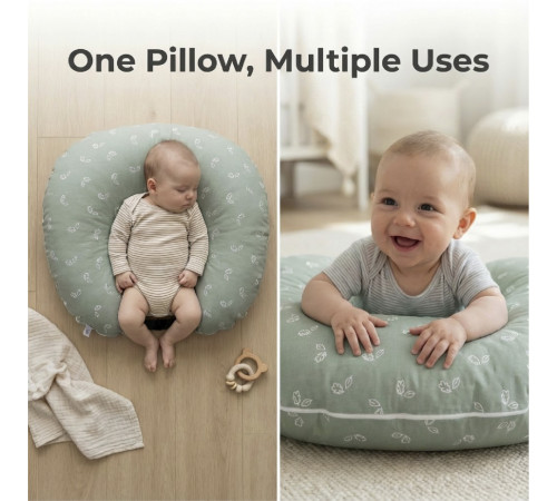 sevi 379-215 pernă pentru alăptare "tiny leaves"