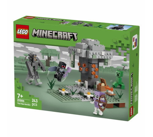  lego minecraft 21586 constructor "grădina pală" (243 el.)
