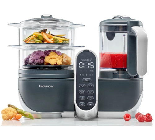  babymoov a001124 robot multifunctional 5 in 1 "nutribaby" gri