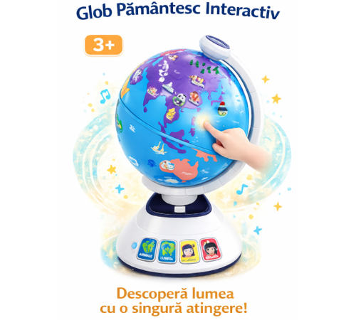 Jucării pentru Copii - Magazin Online de Jucării ieftine in Chisinau Baby-Boom in Moldova hola toys he8985 jucărie interactivă "glob"