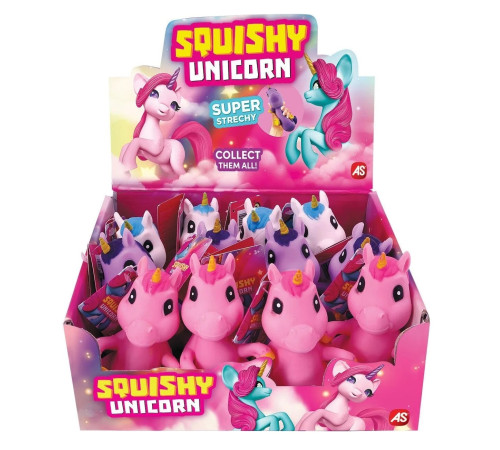  as kids 1027-64220 jucărie squish "unicorn" în sort.