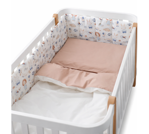  veres 219.19 lenjerie de pat "leuți și iepurași" (6 piese)