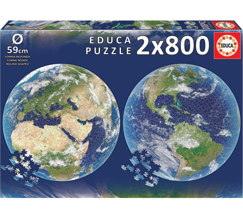  educa 19039 puzzle "planeta pământ" (2×800el)