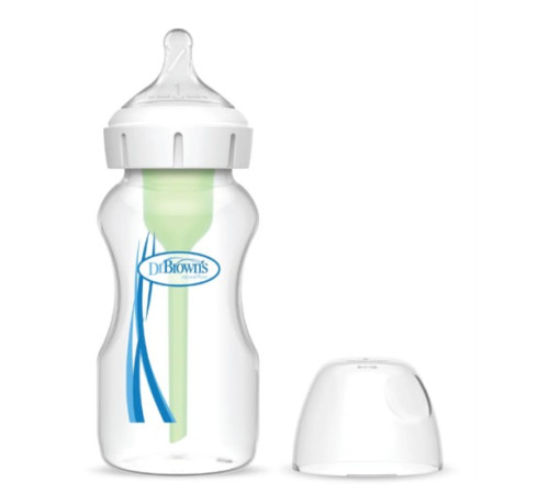  dr.browns wb91600 biberon anticolici cu g&acirc;t larg "options +" (0+) 270 ml.