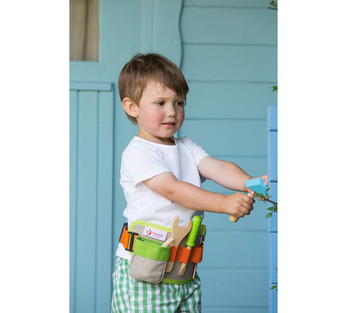 classic world 2758 set de joc din lemn "centura cu instrumente"