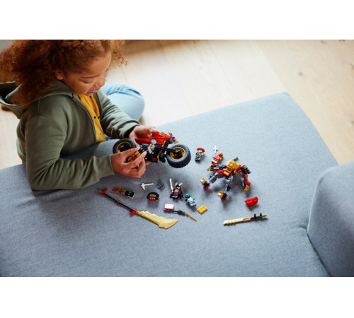 lego ninjago 71783 Конструктор "Механический райдер Кая evo" (312 дет.)