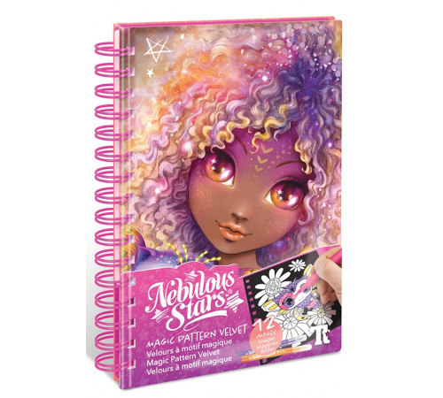 Nebulous Stars 11026 Креативный скетчбук "Волшебный узор"  nebulous stars 11026 Креативный скетчбук "Волшебный узор"