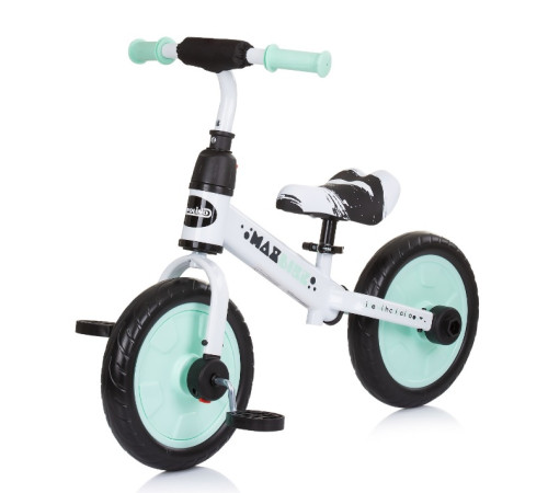chipolino run bike cu patru roți  2în1 "max bike" dikmb0232mi mint