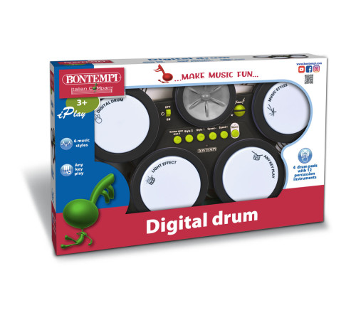 Bontempi 180510 Tobă electronică bontempi 180510 tobă electronică