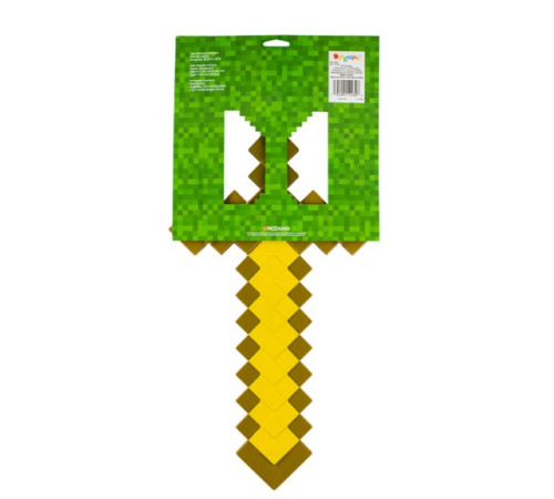 minecraft 112309m jucărie-accesoriu "sabie de aur" (50 cm)