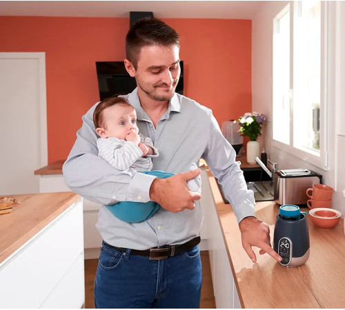 babymoov a002032 incalzitor pentru biberoane si recipiente "nutrismart" pentru casa si masina