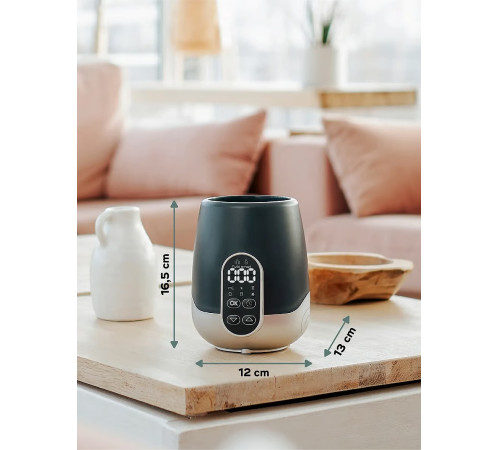 babymoov a002032 incalzitor pentru biberoane si recipiente "nutrismart" pentru casa si masina