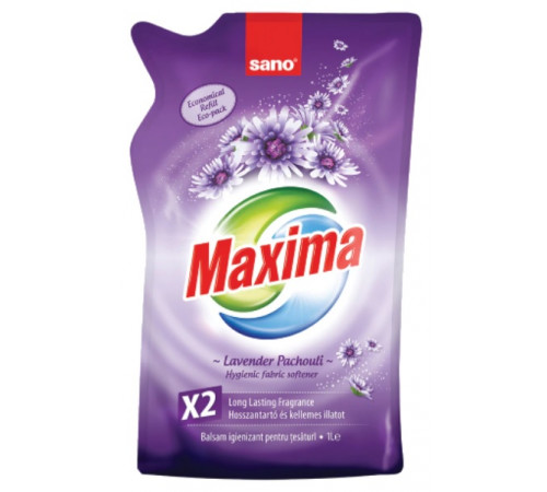Бытовая химия в Молдове sano maxima lavender patchouli Ополаскиватель (1 л) 990221