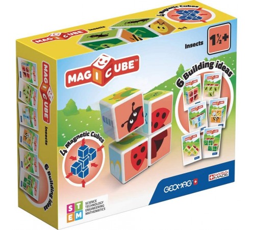 Детский магазин в Кишиневе в Молдове Geomag 121 Магнитные кубики "Magicube" Насекомые (4 шт.) Детский магазин в Кишиневе в Молдове geomag 121 Магнитные кубики "magicube" Насекомые (4 шт.)