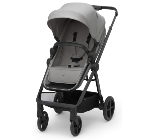 kinderkraft carucior 4in1 newly + mink pro cu baza gri