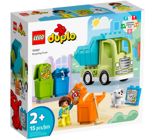 Jucării pentru Copii - Magazin Online de Jucării ieftine in Chisinau Baby-Boom in Moldova lego duplo 10987 constructor "camionul de gunoi"  (15el.)