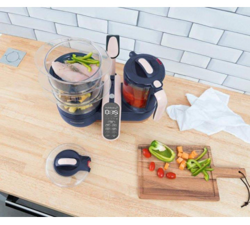 babymoov a001127 robot multifunctional 5 in 1 "nutribaby + xl" (albastru &icirc;nchis) 