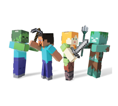 bladez mc85755 set de creatie make your own zombie kit minecraft 