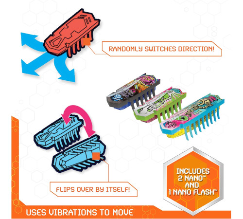 spin master 6071527 Игровой набор "hex bots nano land"