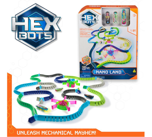 spin master 6071527 Игровой набор "hex bots nano land"