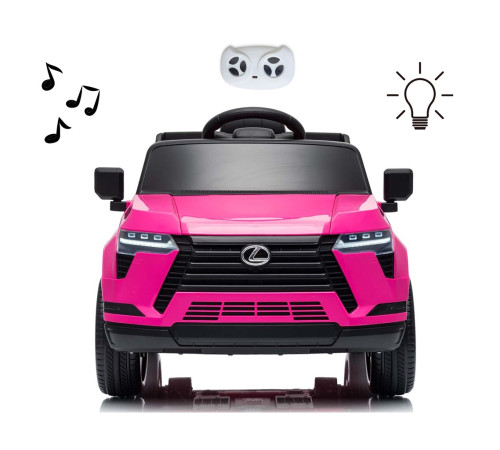 milly mally  59517 mașină electrică pentru copii "lexus gx550" (roz)