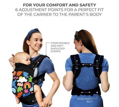 kinderkraft marsupiu  huggy forme