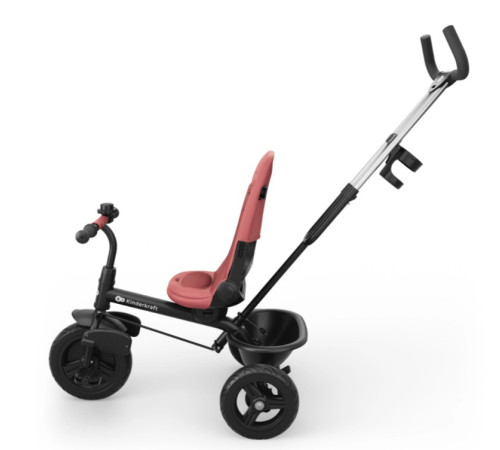 kinderkraft Детский трицикл aston 2 plus (розовый)
