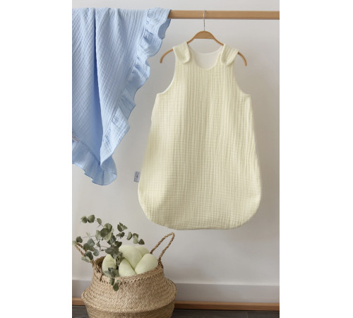 veres 125.10.05 sac de dormit "muslin ivori" (0-9 luni)