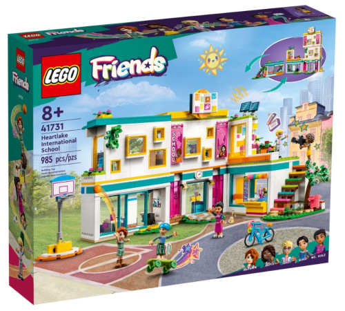  lego friends 41731 constructor "Școala internațională heartlake" (985 el.)