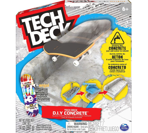 spin master 6063132 6063132 Игровой набор "tech deck concrete"