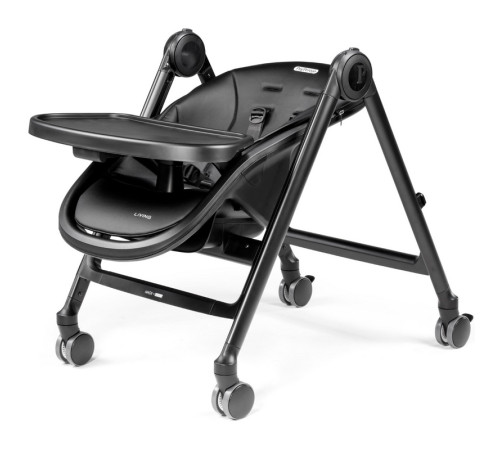 peg perego scaun pentru copii 2in1 living true black 