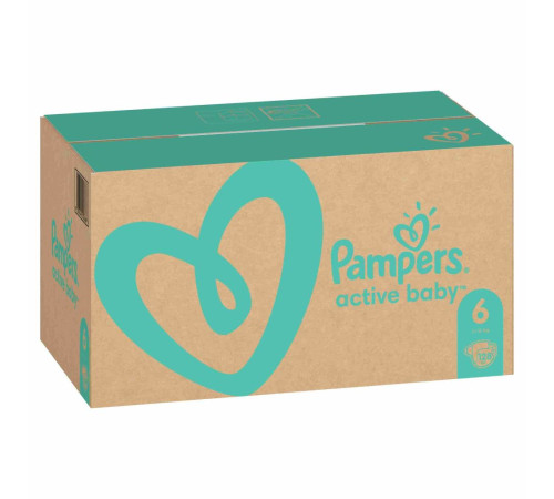 Pampers Active Baby 6 (13-18 кг.) 128 шт. pampers active baby 6 (13-18 кг.) 128 шт.