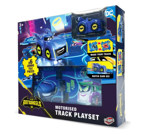 Детский магазин в Кишиневе в Молдове Bladez BW85894 Игровой набор Batwheels с моторизованным треком (6 шт.)  bladez bw85894 Игровой набор batwheels с моторизованным треком (6 шт.)