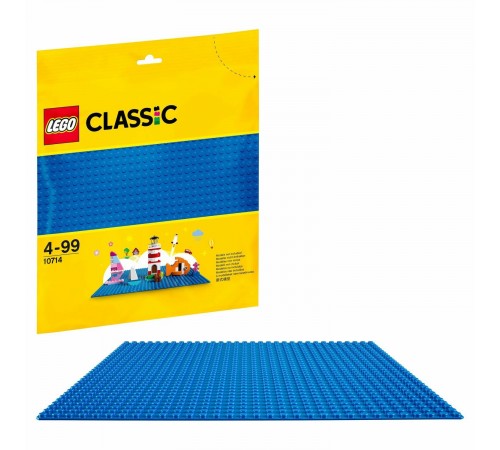 lego classic 10714 Строительная пластина (синий)