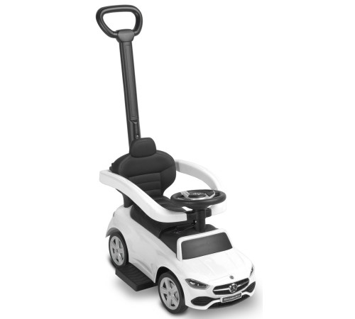  toyz 25850 mașină cu mâner "mercedes c-class" alb