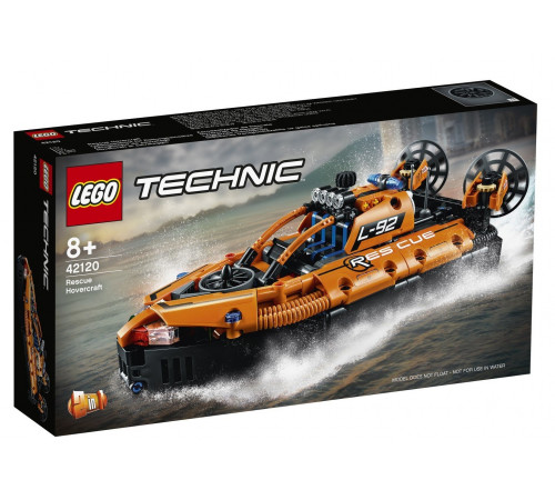  lego technic 42120 Конструктор "Спасательное судно на воздушной подушке" (457 дет.)
