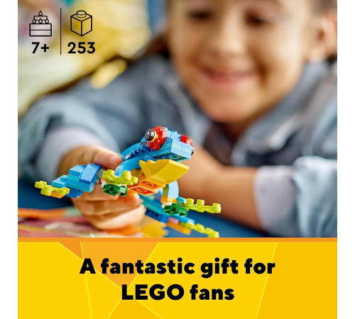 lego creator  31136 Конструктор 3в1 "Экзотический попугай" (253 дет.)