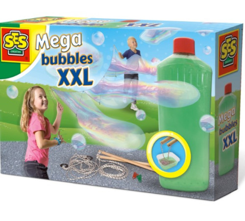  ses creative 02252 set bule de săpun uriașe "mega bubbles xxl"