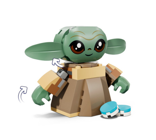 lego star wars 75443 constructor "fermă lui grogu" (643 el.)