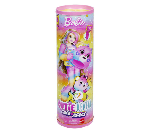 barbie jfv60 păpușă "cutie reveal: ursuleț" 