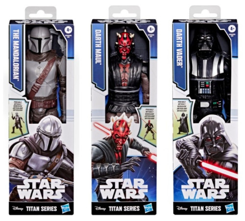  star wars g2601 figurină mare "titan series" (30 cm) in sort.