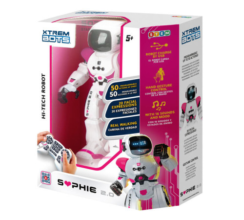 Jucării pentru Copii - Magazin Online de Jucării ieftine in Chisinau Baby-Boom in Moldova xtrem bots xt3803288 robot interactiv "sophie 2.0"