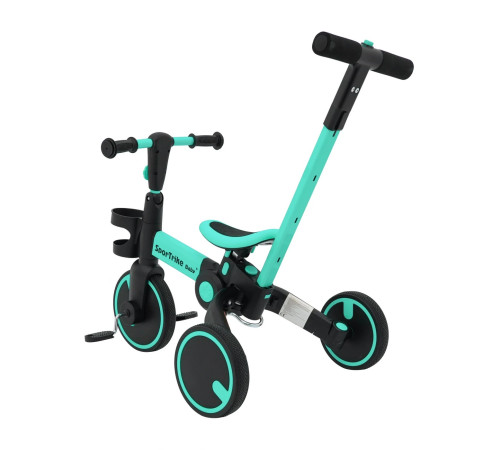 ramiz bicicleta 3 in 1 happy bike sportrike albastru