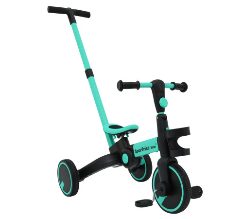 ramiz bicicleta 3 in 1 happy bike sportrike albastru