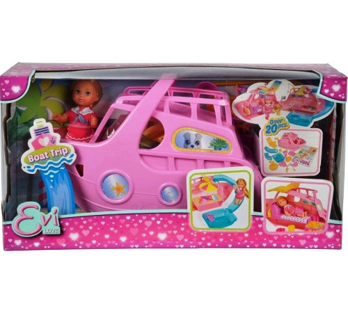  simba 5733083 Игровой набор "Еви на круизном корабле" (12 см.)